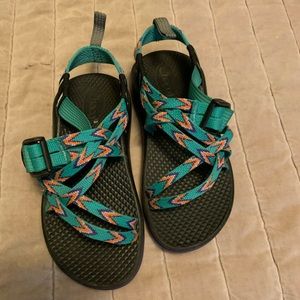 Girls Chaco sandals.